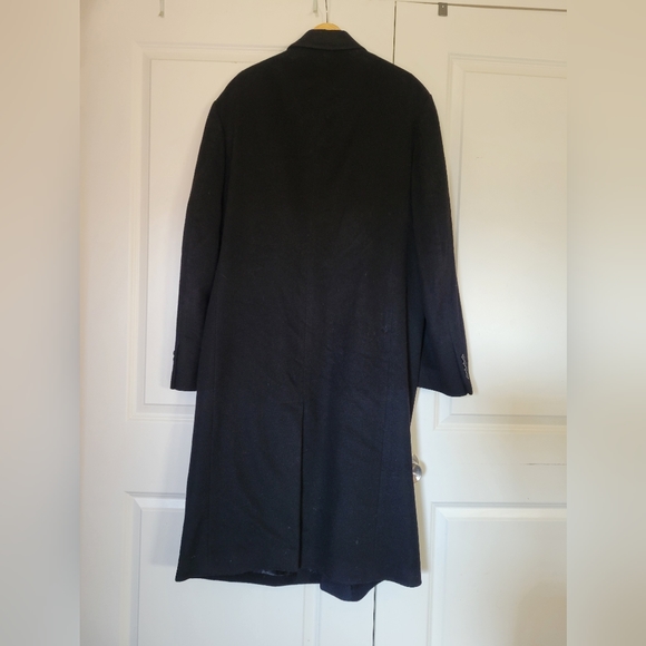Saks Fifth Avenue COLLECTION Buttoned Cashmere Topcoat - Picture 8 of 11